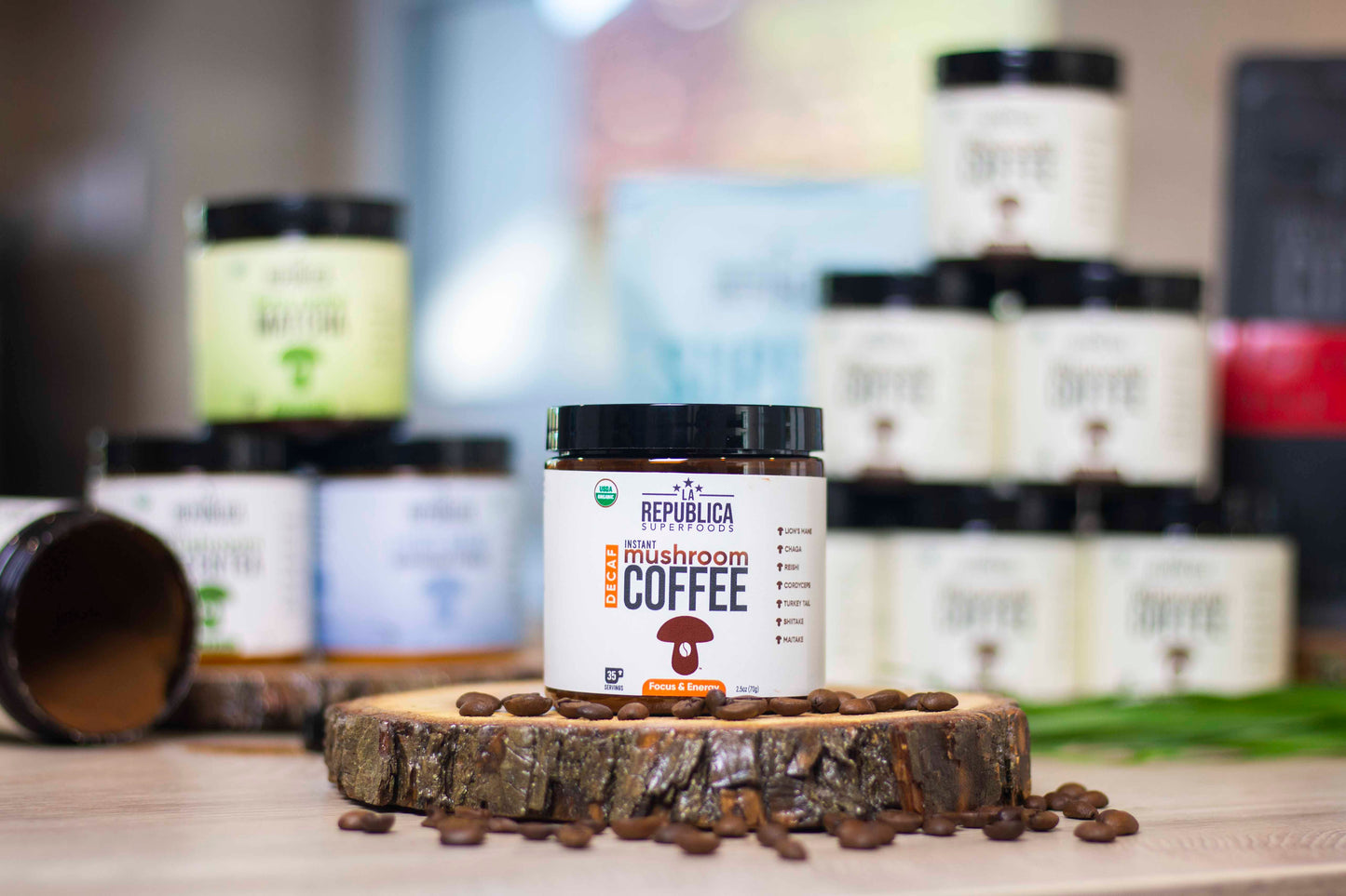 INSTANT GOMBAKÁVÉ KOFFEINMENTES