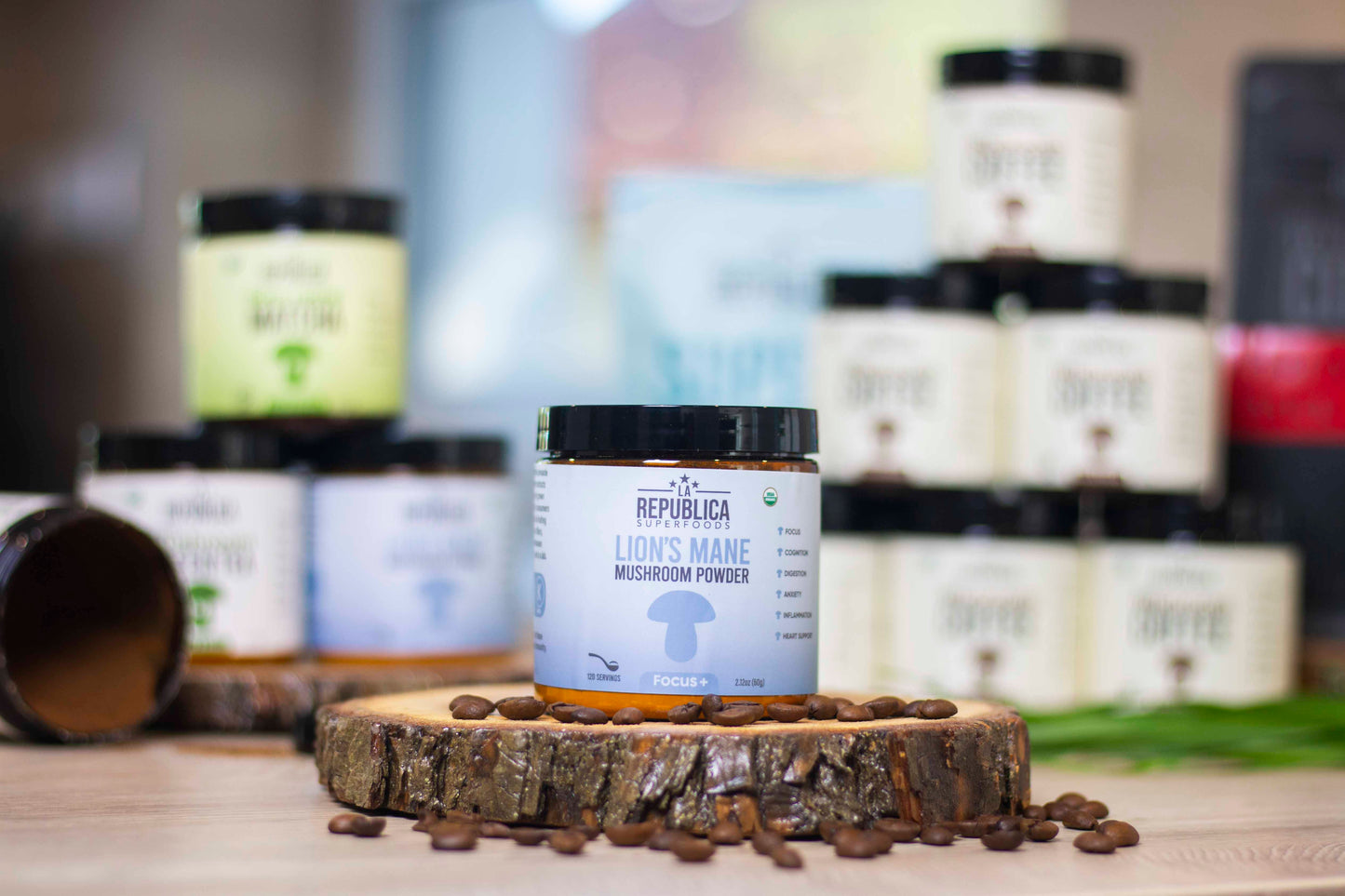 LION'S MANE GOMBAKEVERÉK