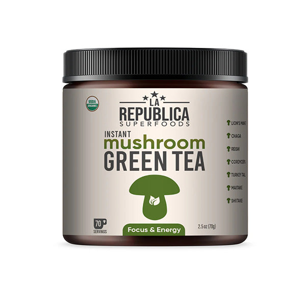 ZÖLD TEA GOMBAKEVERÉKKEL